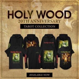 !!ISO!! Marilyn Manson 20th Anniversary Holywood Tarot Sweaters